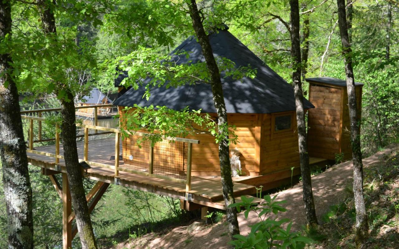 Ma Cabane En Aveyron Conques-en-Rouergue Eksteriør billede